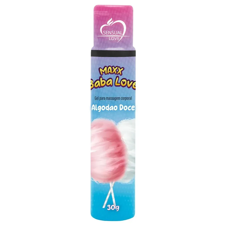 Maxx Baba Love Gel Beijável 30 g Sensual Love (ALGODÃO doce) — foto 1 de 3