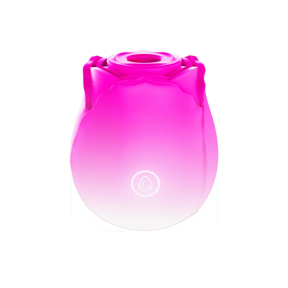 Vibrador Rosa vibra por ondas de pulsação com 10 intensidades – vermelha — foto 1 de 7