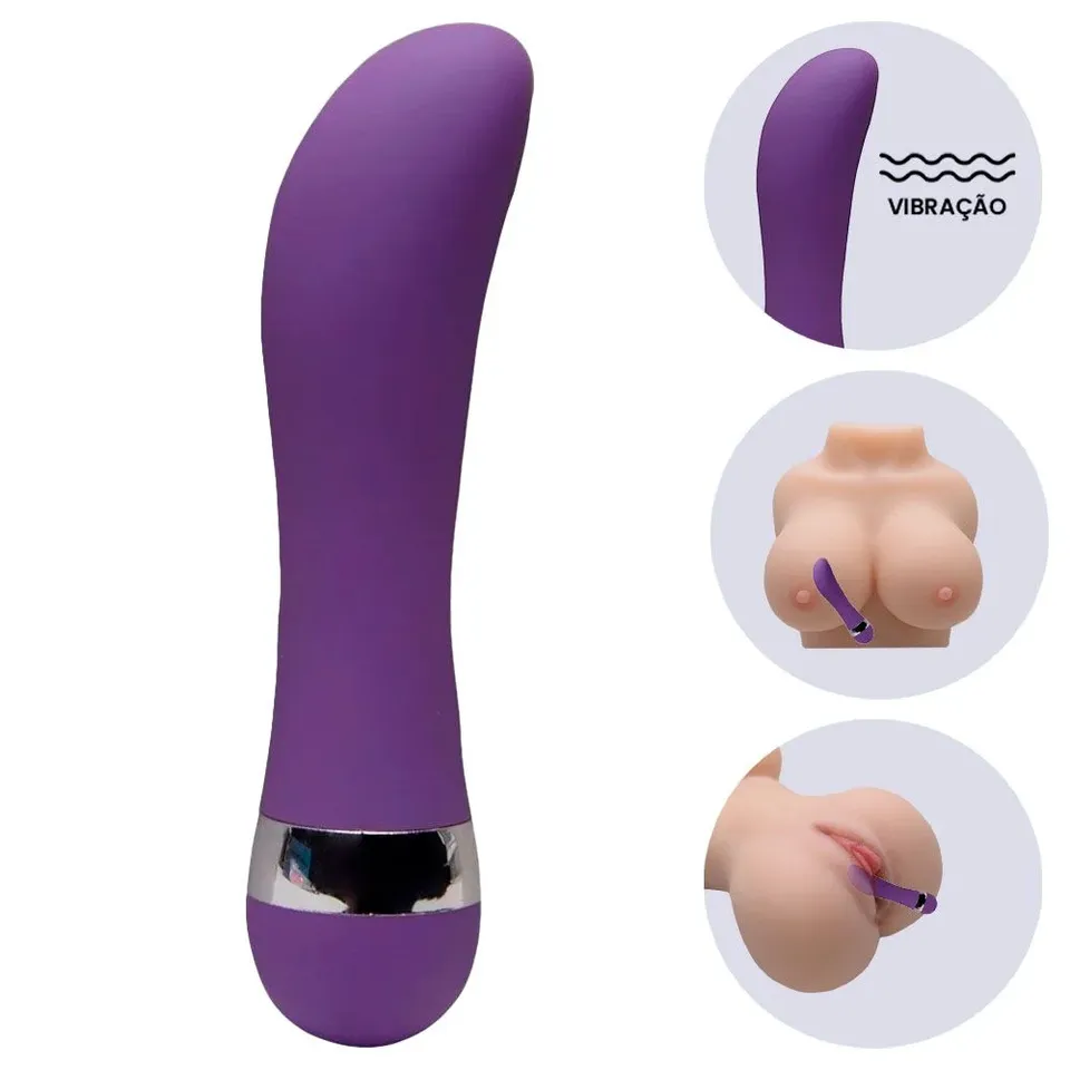 Vibrador Ponto G Multivelocidade – pilha — foto 1 de 2