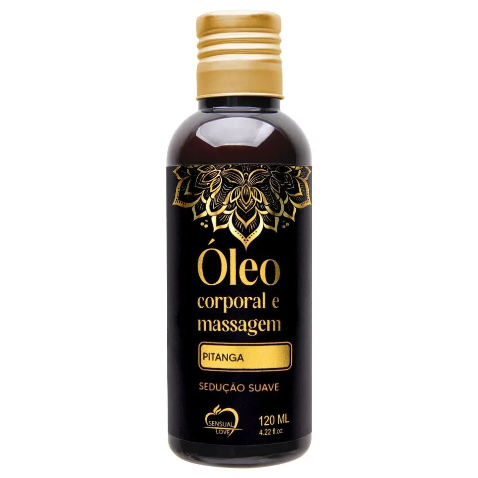 Óleo Corporal para Massagem 120 ml Sensual Love – Pitanga — foto 1 de 2