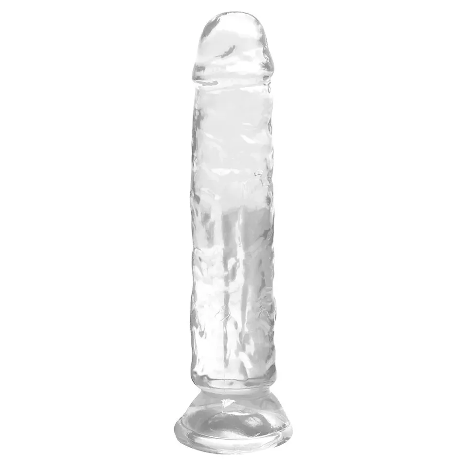 Pênis Realístico com Ventosa 21 x 3,9 cm – transparente