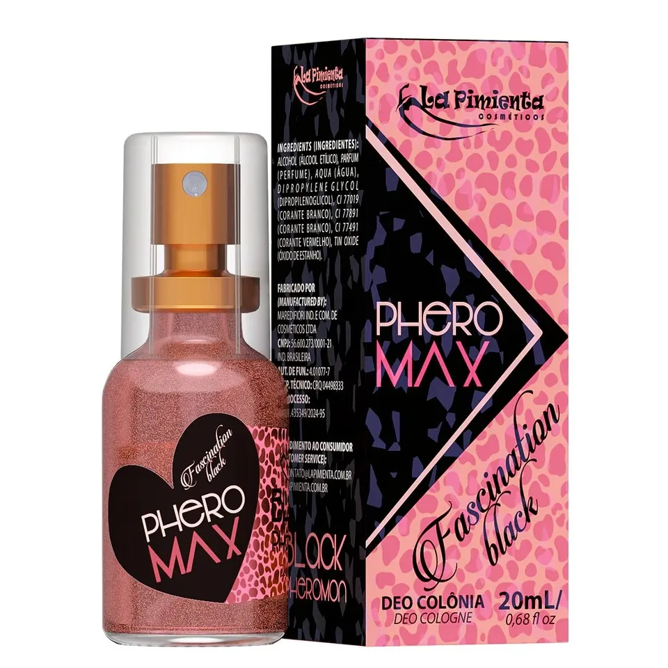 Perfume Phero-Max fascination Black 20 ml – La Pimienta