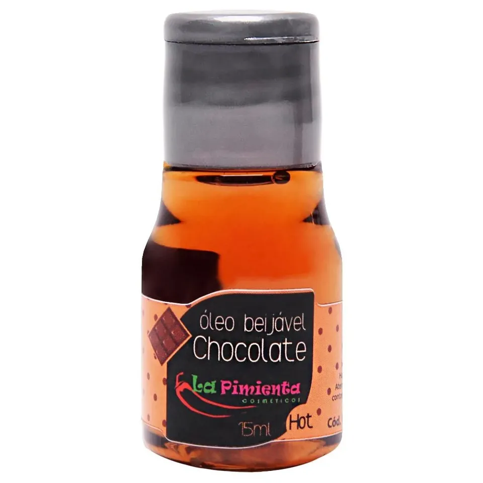 Óleo Beijavel chocolate Hot 15 ml (esquenta) – La Pimienta — foto 1 de 2