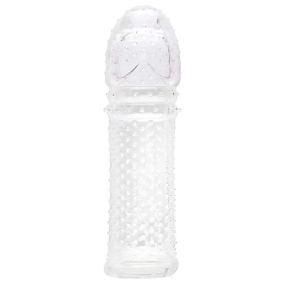 Capa Peniana 15,5 x 4 cm texturizada – transparente — foto 1 de 3