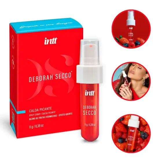 Calda Beijável Picante Deborah Secco - 11 g – Intt — foto 1 de 4