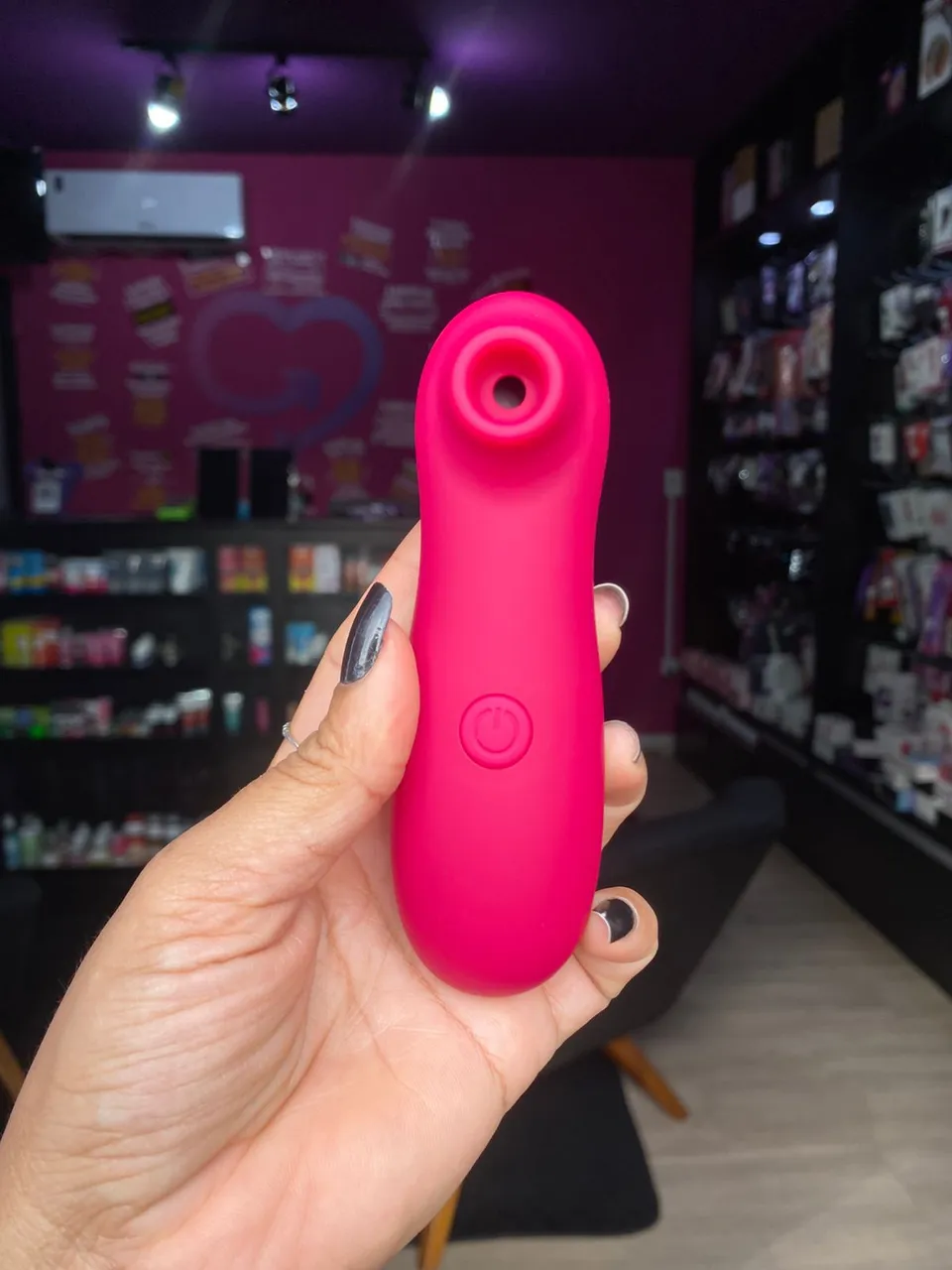 vibrador clitoriano com pulsação 10 intensidades – pilha – Otavio Vinho — foto 1 de 4