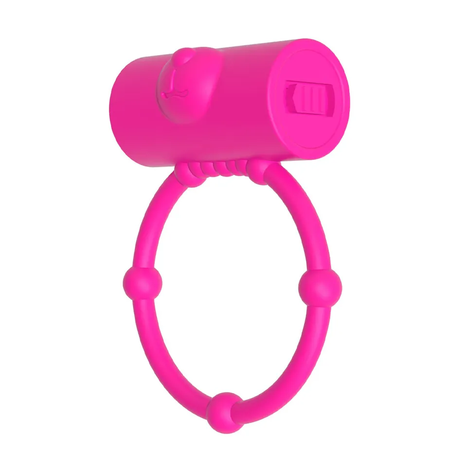 Anel Silicone Flexível com Cápsula Vibratória - Urso – Ref. 100970 — foto 1 de 3