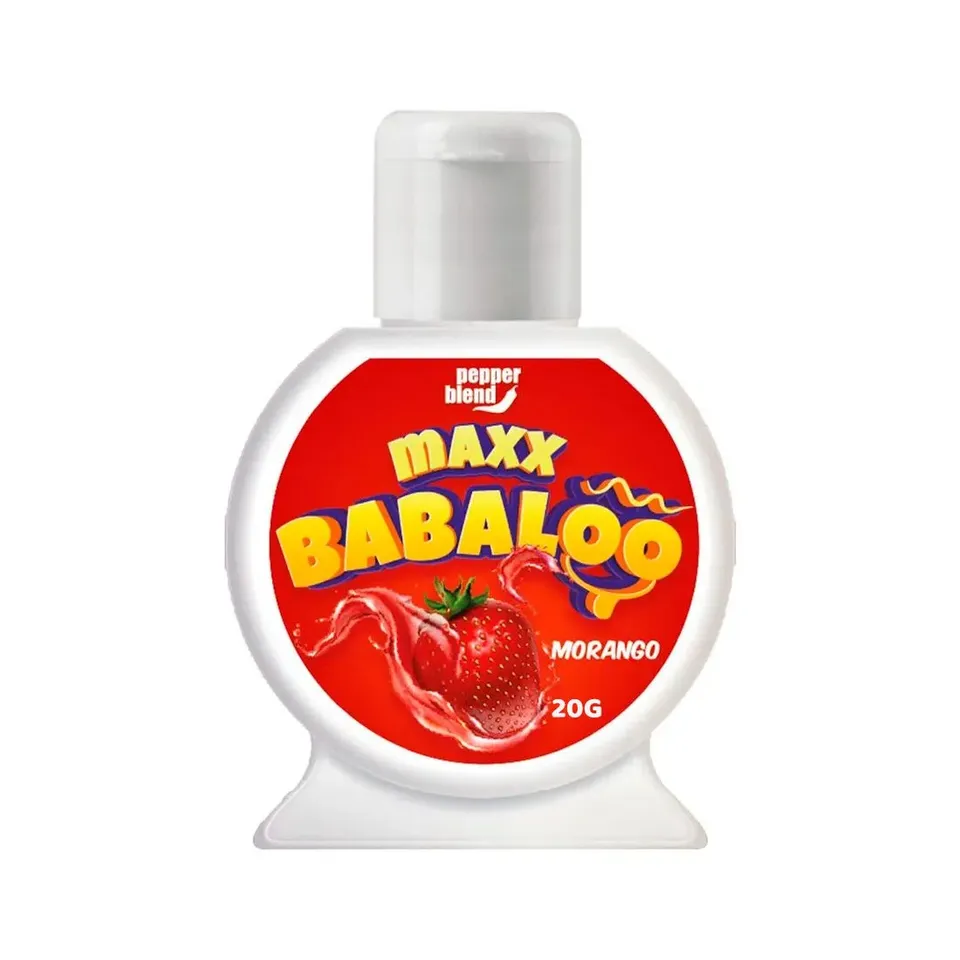 Maxx Babaloo Gel Comestível morango para Oral 20 g – Pepper Blend