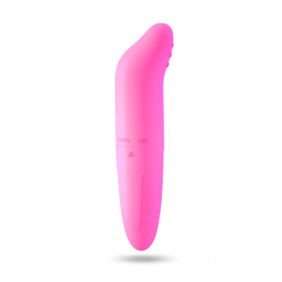 Vibrador Ponto G ponta levemente curvada 01 intendidade – pilha – Pink — foto 1 de 3