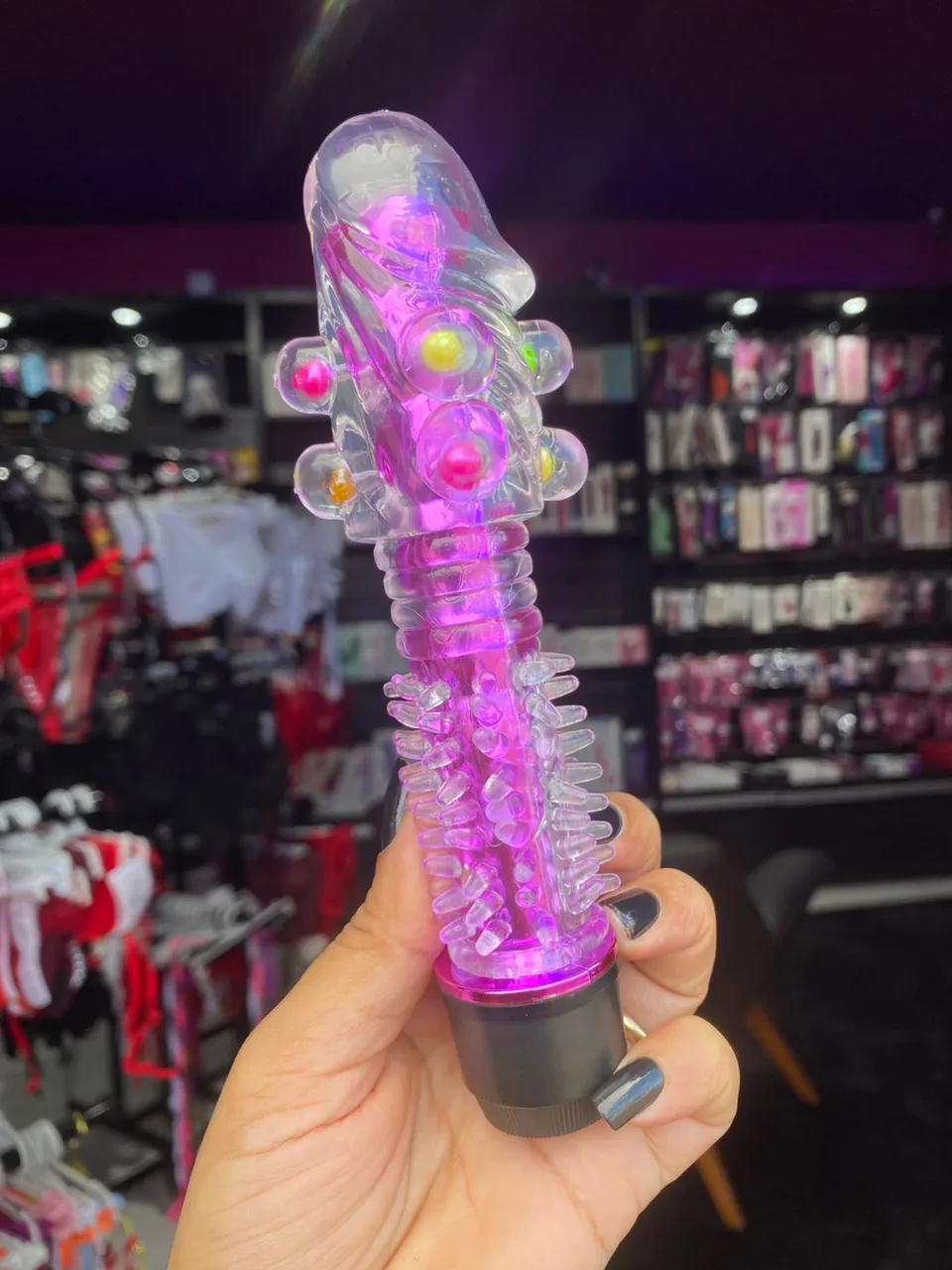 Vibrador Personal Capa Texturizada- multivelocidade – pilha – Davi Rosa