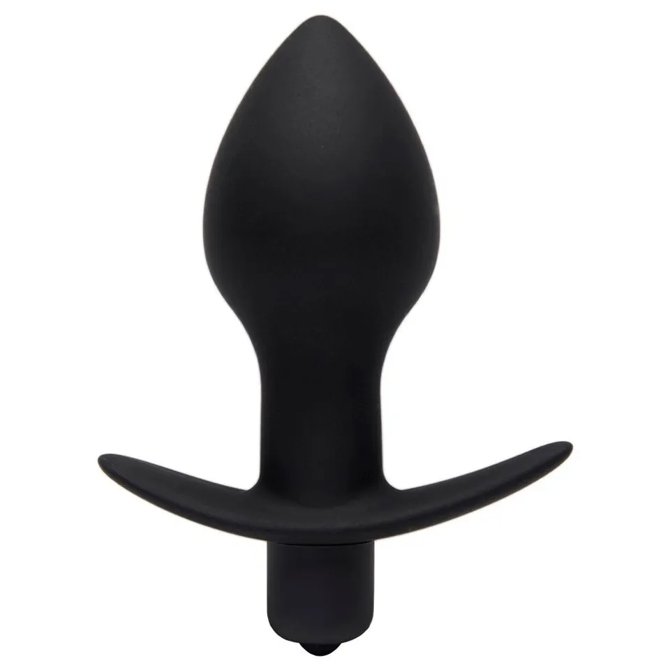 Plug Anal com vibração 8,7 x 4 cm 10 intensidades Bateria Lr44 — foto 1 de 4
