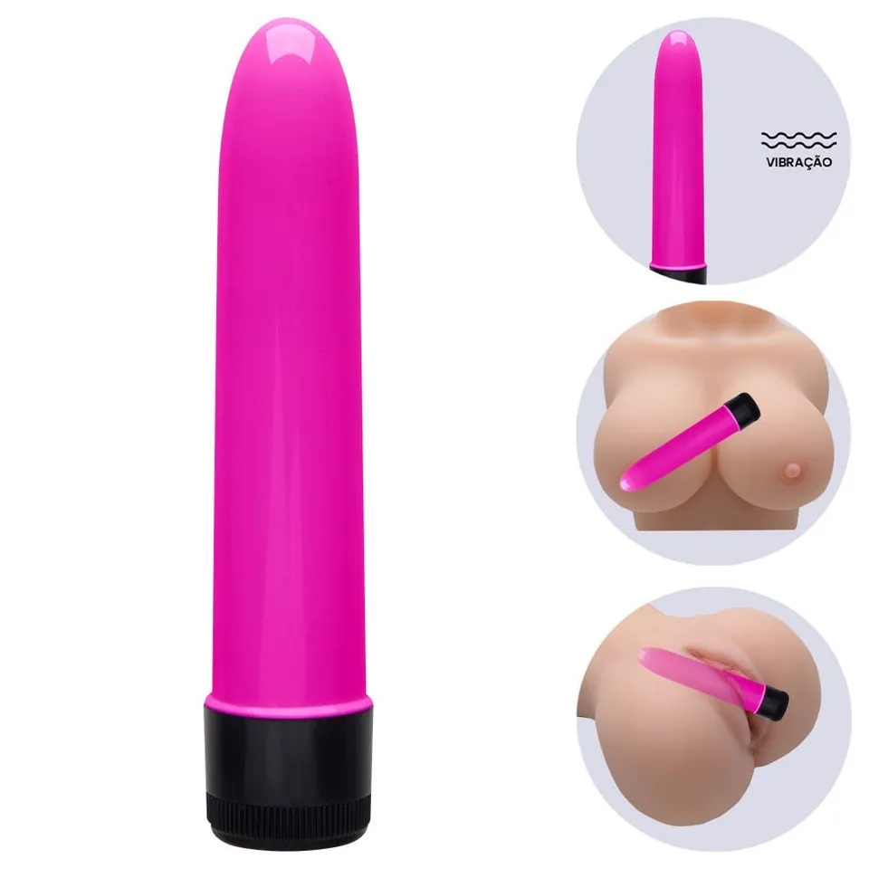 Vibrador Personal Liso 13 cm – pilha – Ref. 104140 — foto 1 de 2