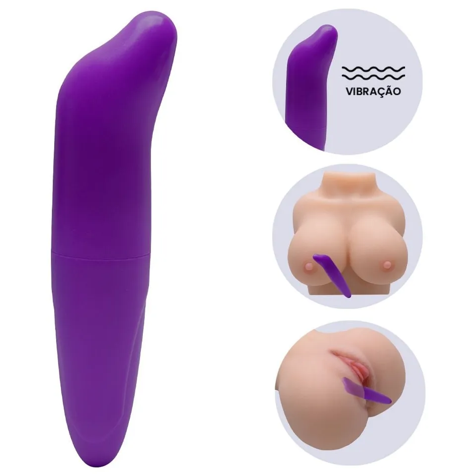 Vibrador Ponto G Golfinho – pilha — foto 1 de 2