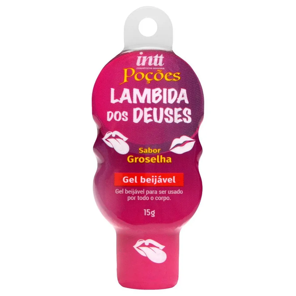 Poção Lambida dos Deuses Gel Beijável Hot 15 g – Intt — foto 1 de 2