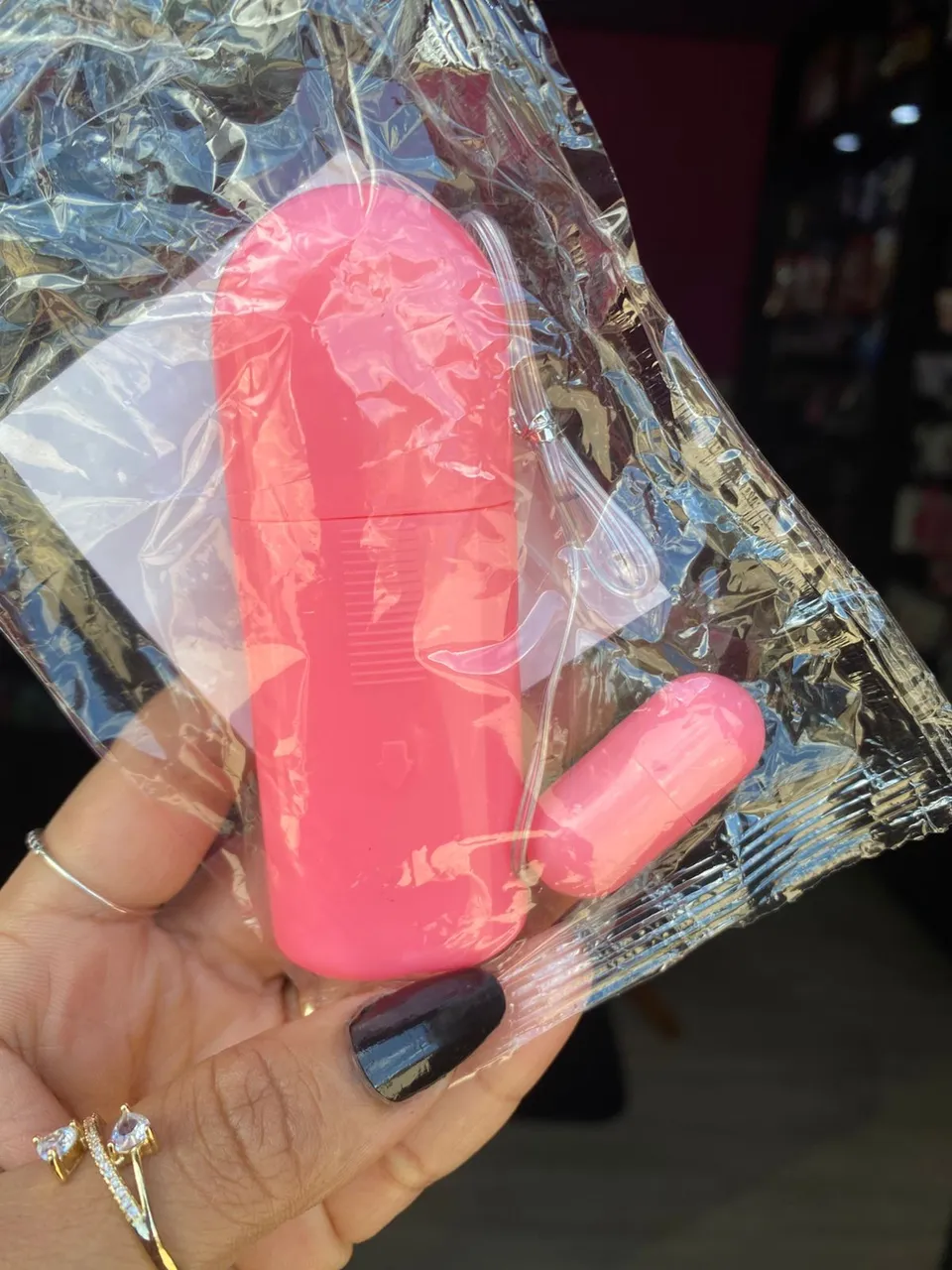 Vibrador Bullet pequeno Multivelocidades – pilha — foto 1 de 2