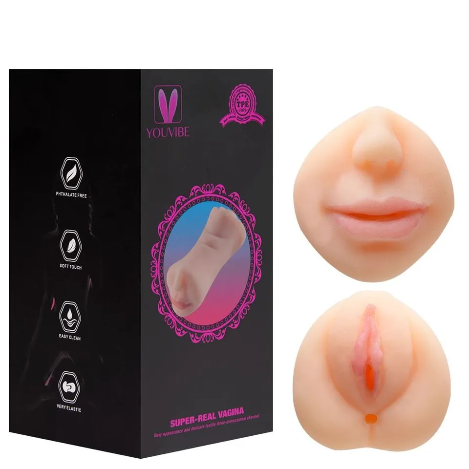 Masturbador Boca Vagina Cyberskin — foto 1 de 7