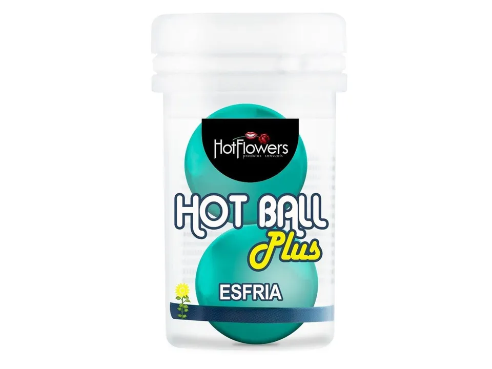 Bolinha Hot Ball Plus (Esfria) 02 Unidades – Hot Flowers