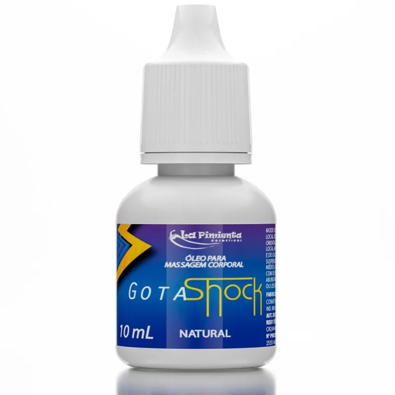 Vibrador líquido Gota-Shock Natural 10 ml – La Pimienta