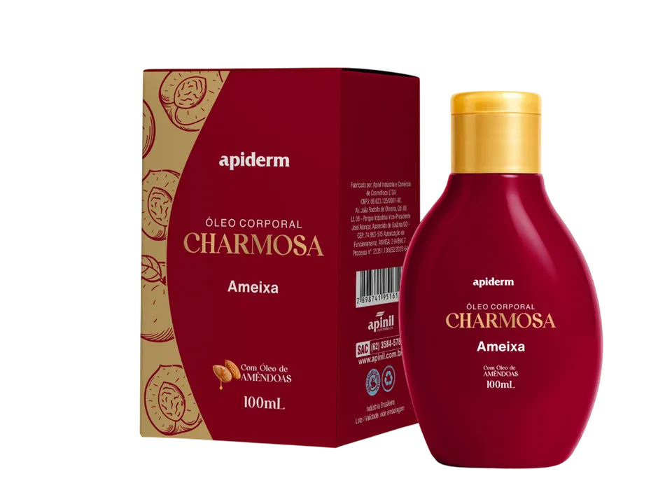 Óleo Corporal Apiderm 100 ml ameixa - Apinil