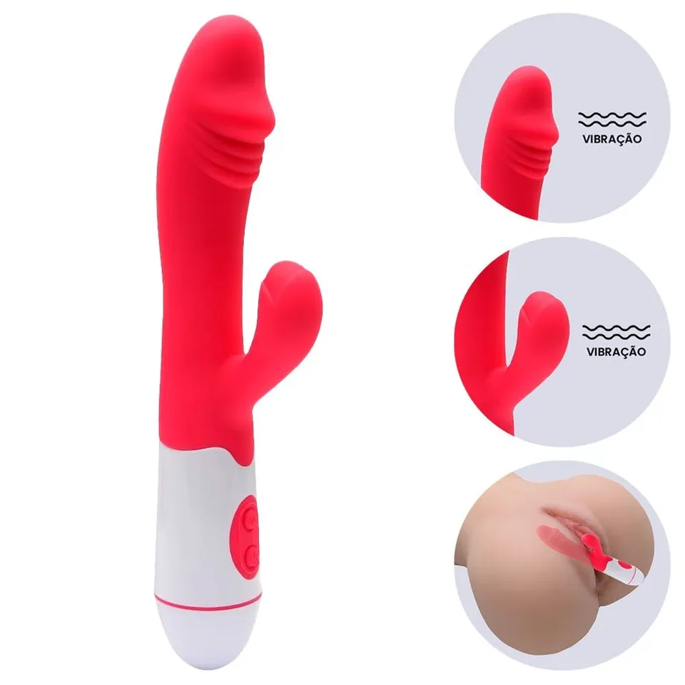 Vibrador Ponto G com 30 Vibrações – pilha – Ref. 114885 — foto 1 de 3