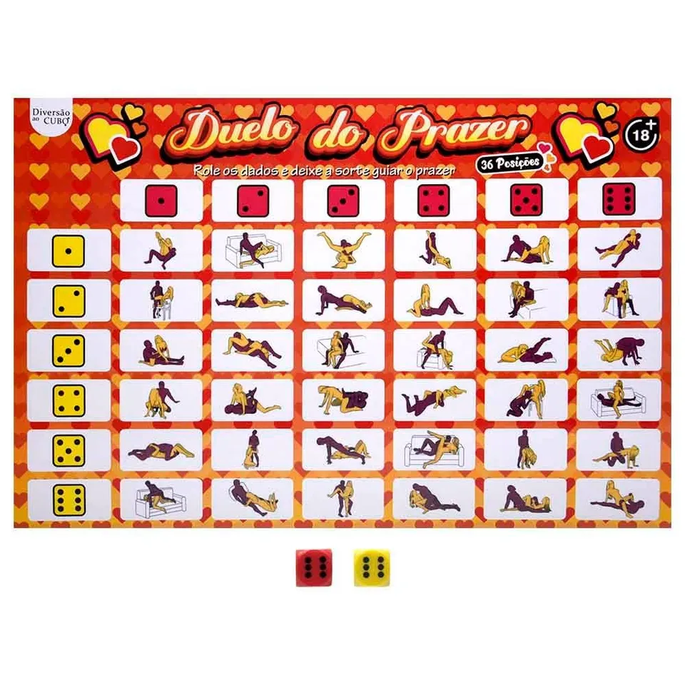 Jogo Duelo do Prazer 36 Posições Diversão ao Cubo — foto 1 de 3