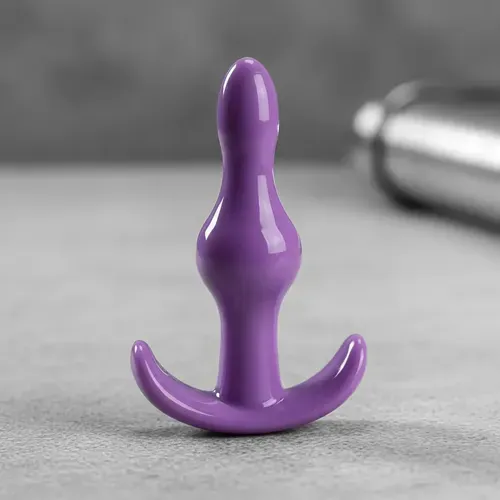Plug anal de silicone 8,8 x 2,2 cm