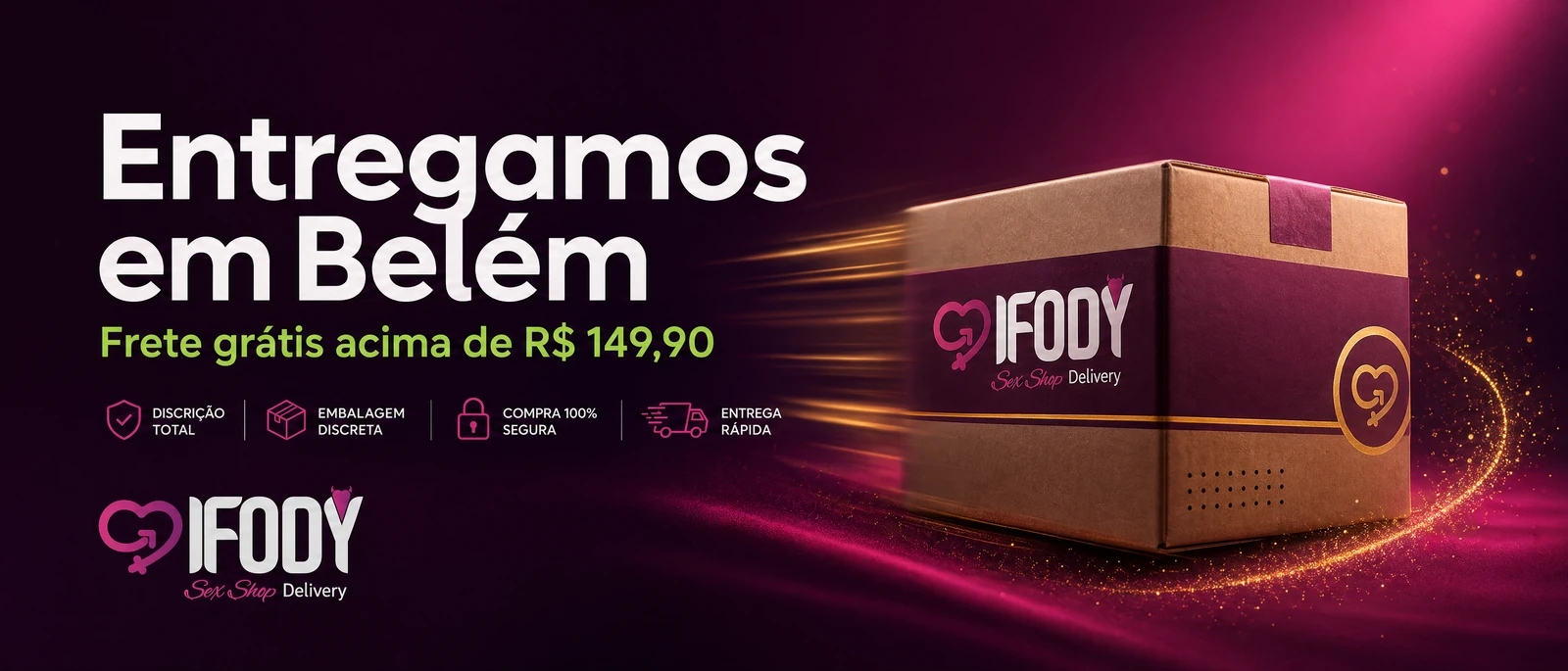 Frete grátis em Belém/PA