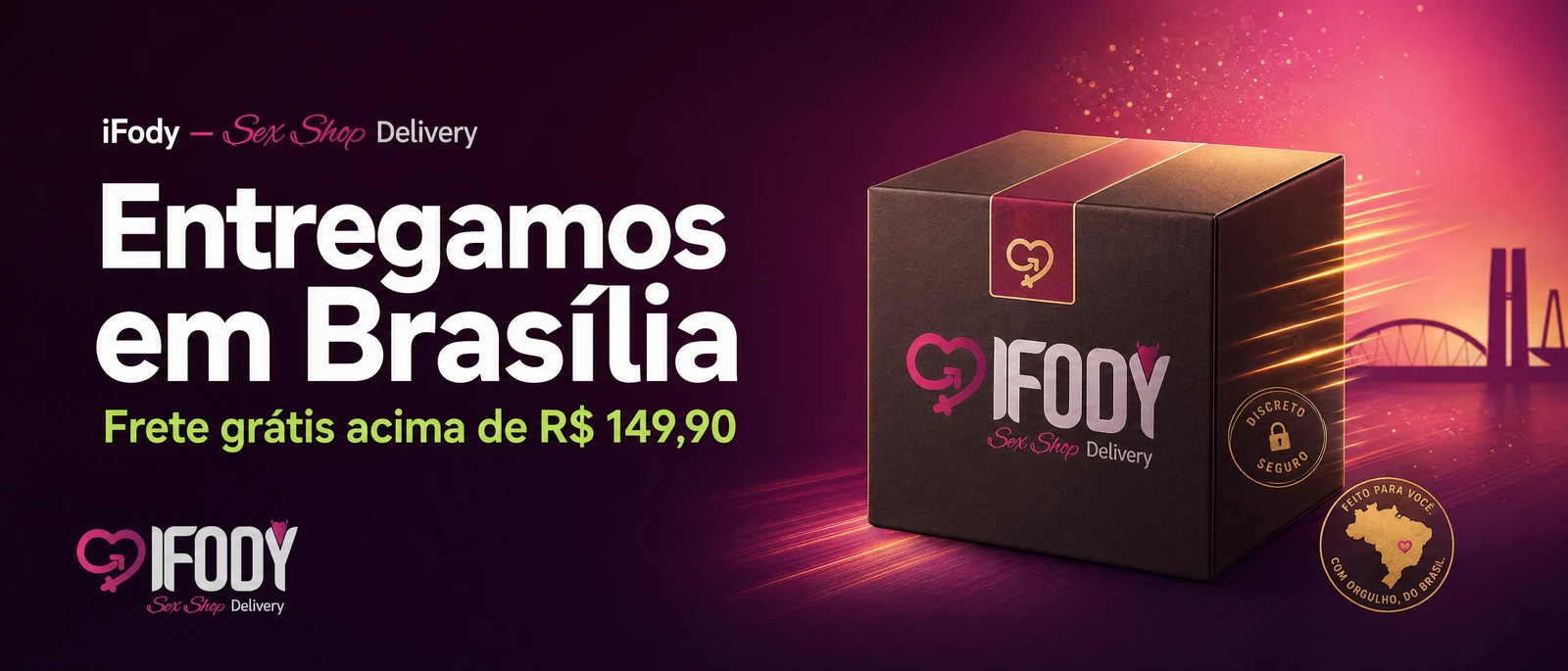 Frete grátis em Brasília/DF