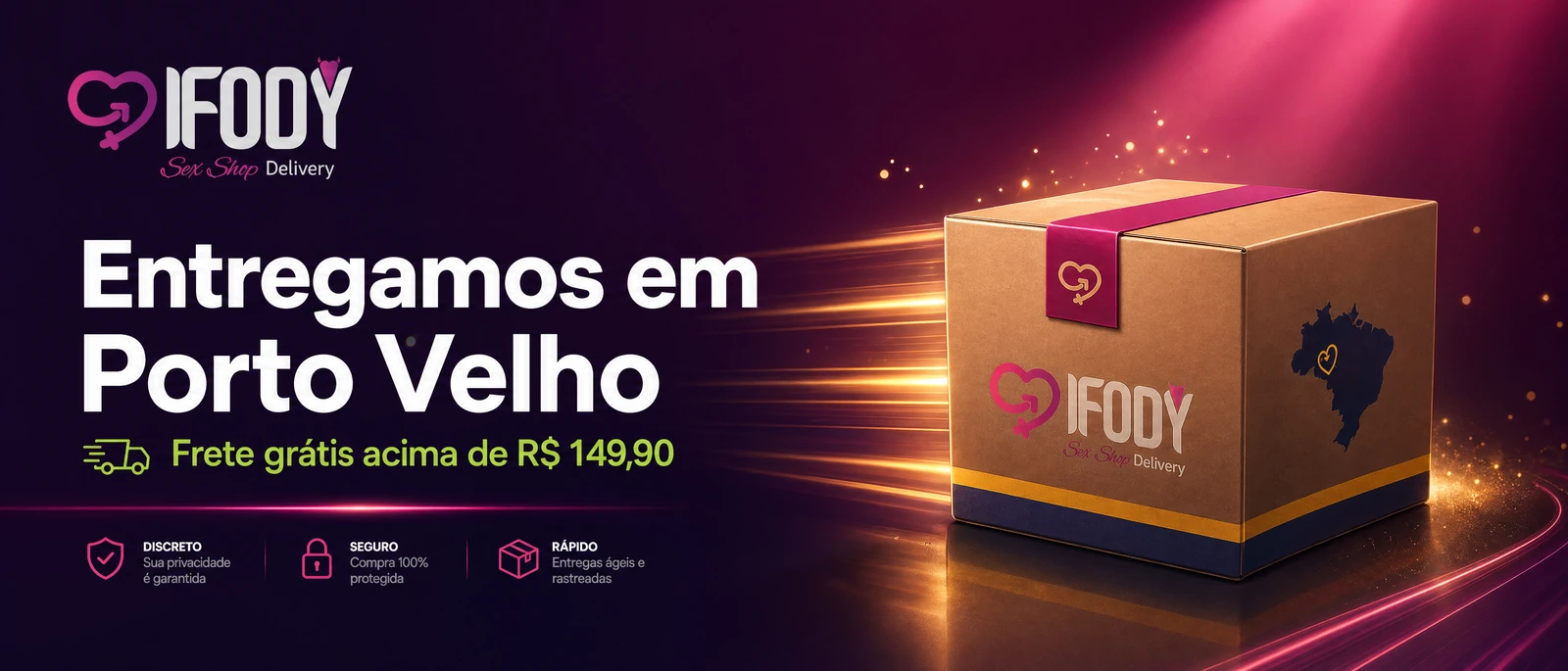 Frete grátis em Porto Velho/RO