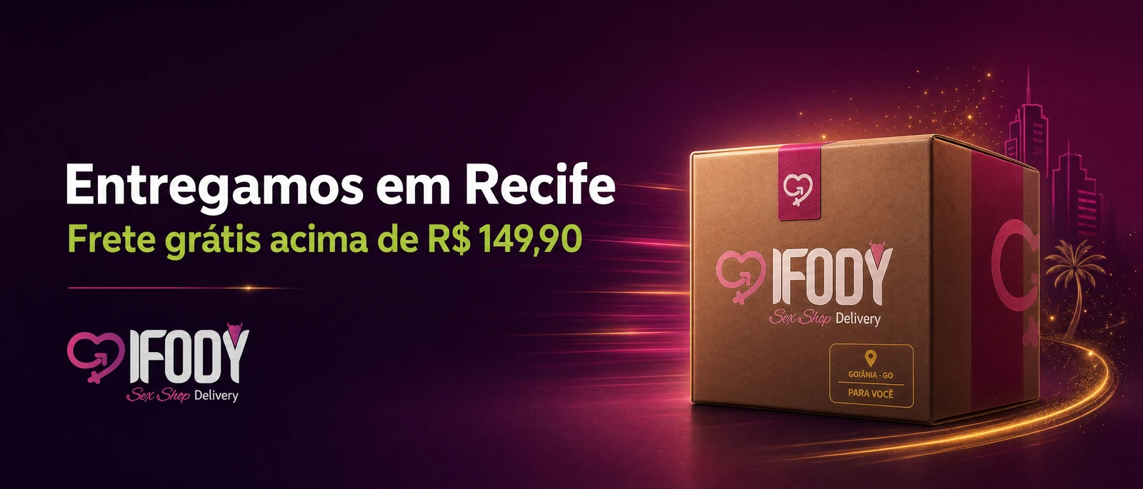 Frete grátis em Recife/PE