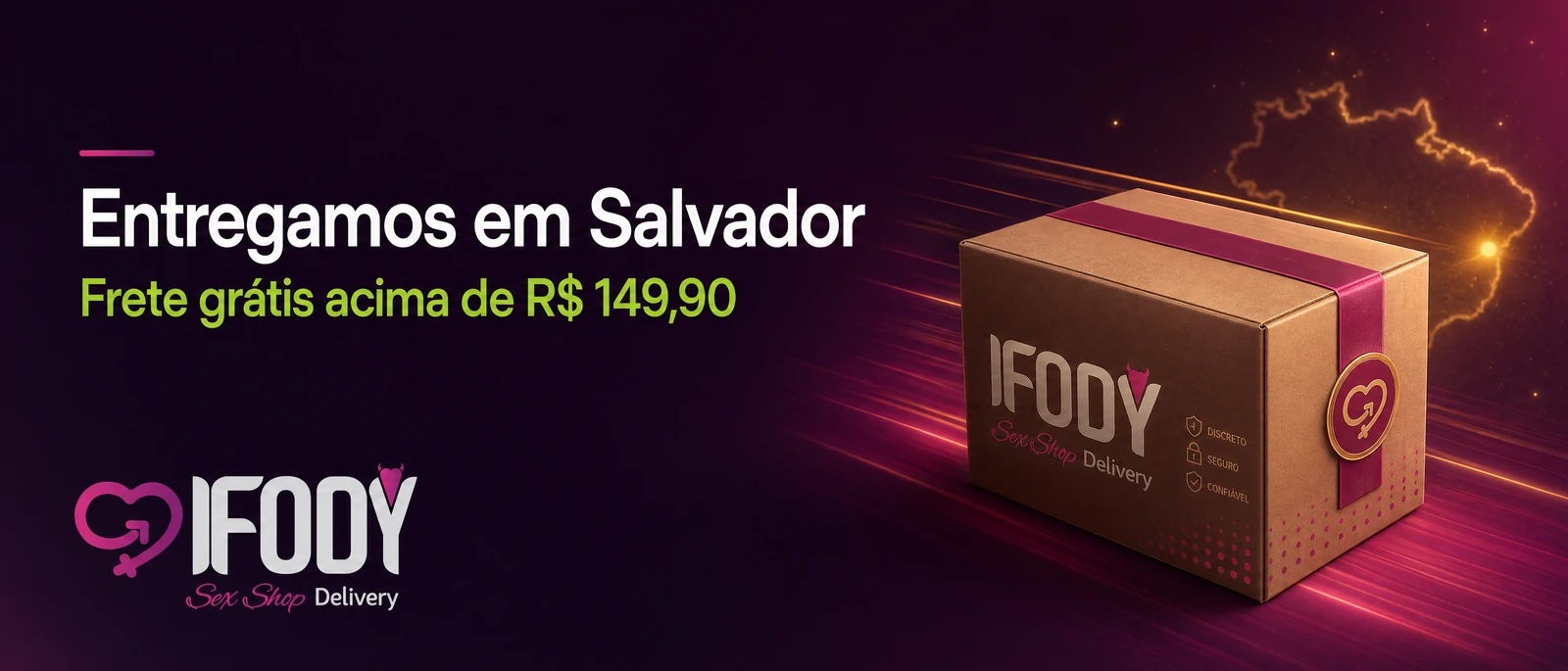 Frete grátis em Salvador/BA