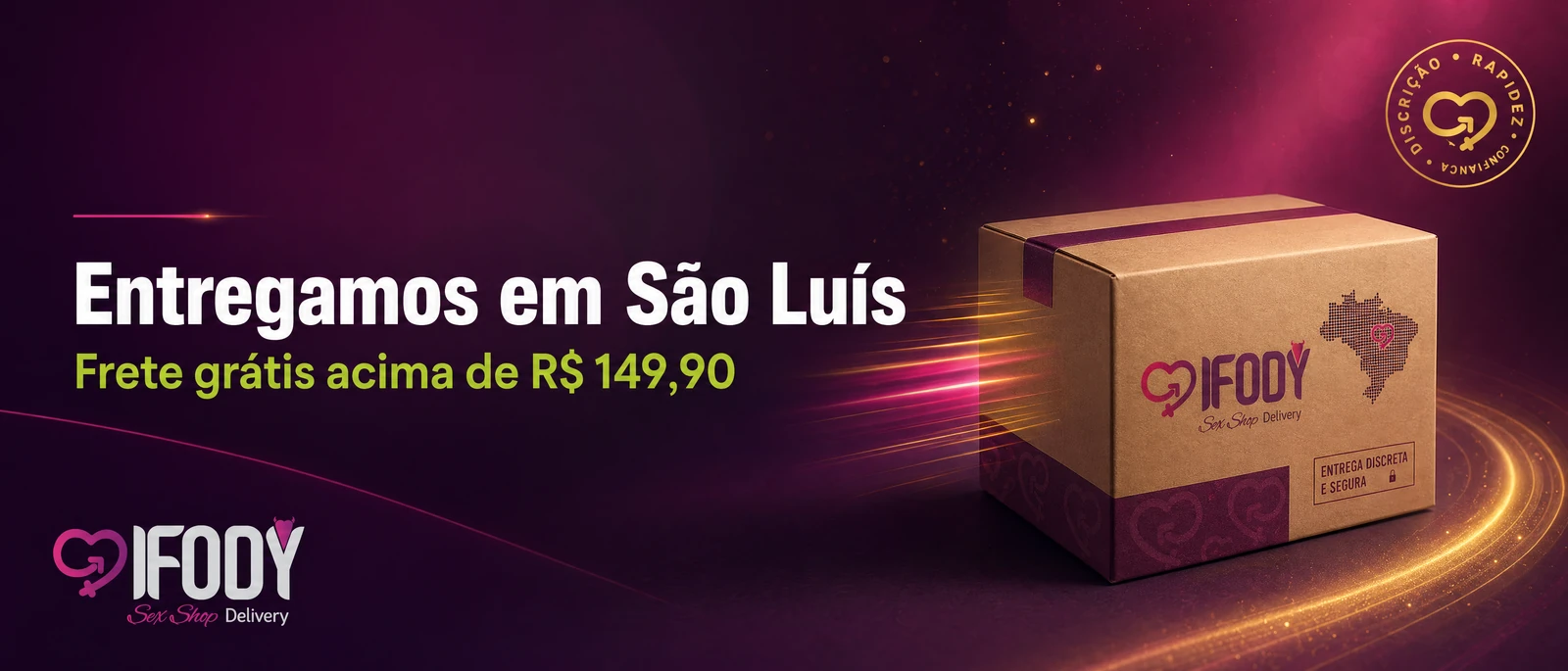 Frete grátis em São Luís/MA